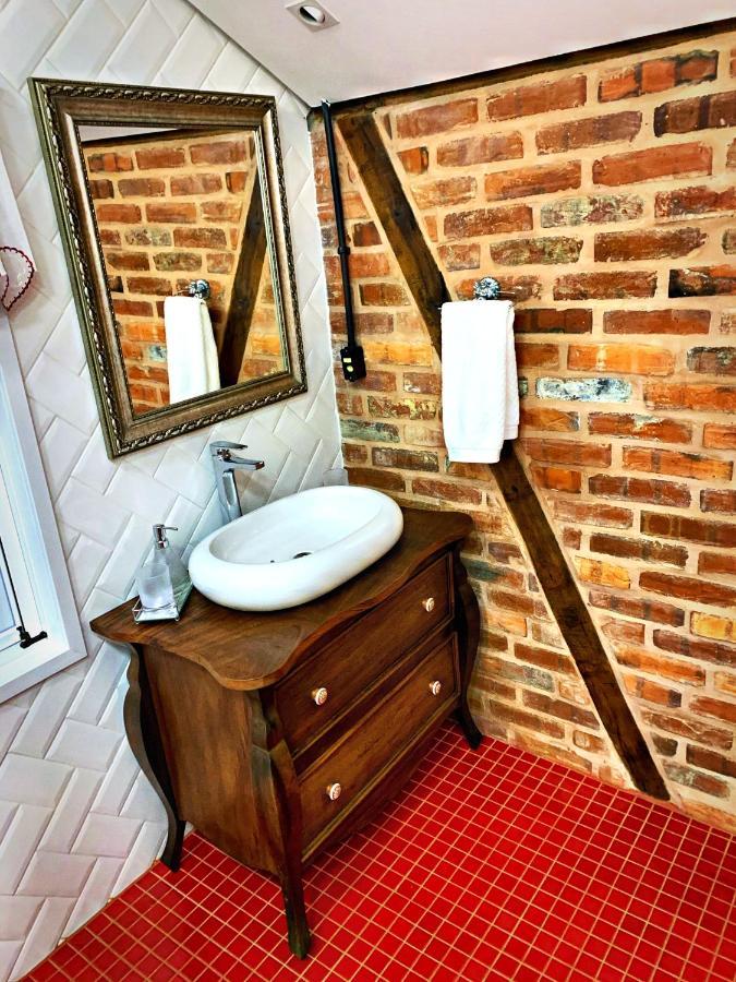 Aconchegante Casa De Hospedagem Enxaimel Timbó Esterno foto
